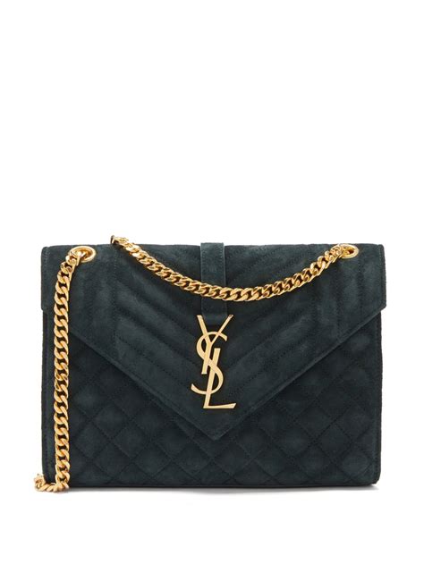 ysl suede envelope bag|saint laurent envelope bag.